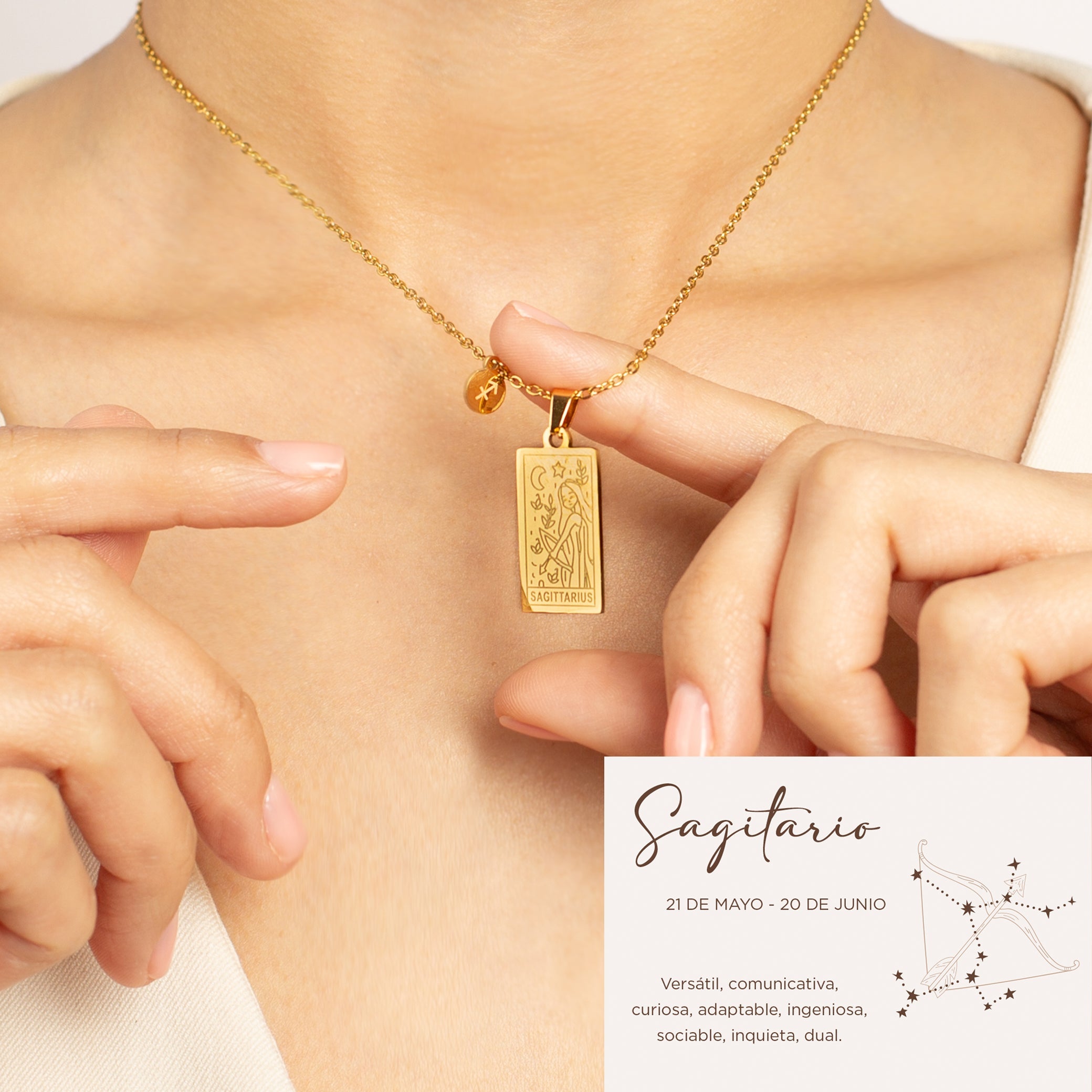 Collar Constelaciones del ZodiacSiemprejuntas