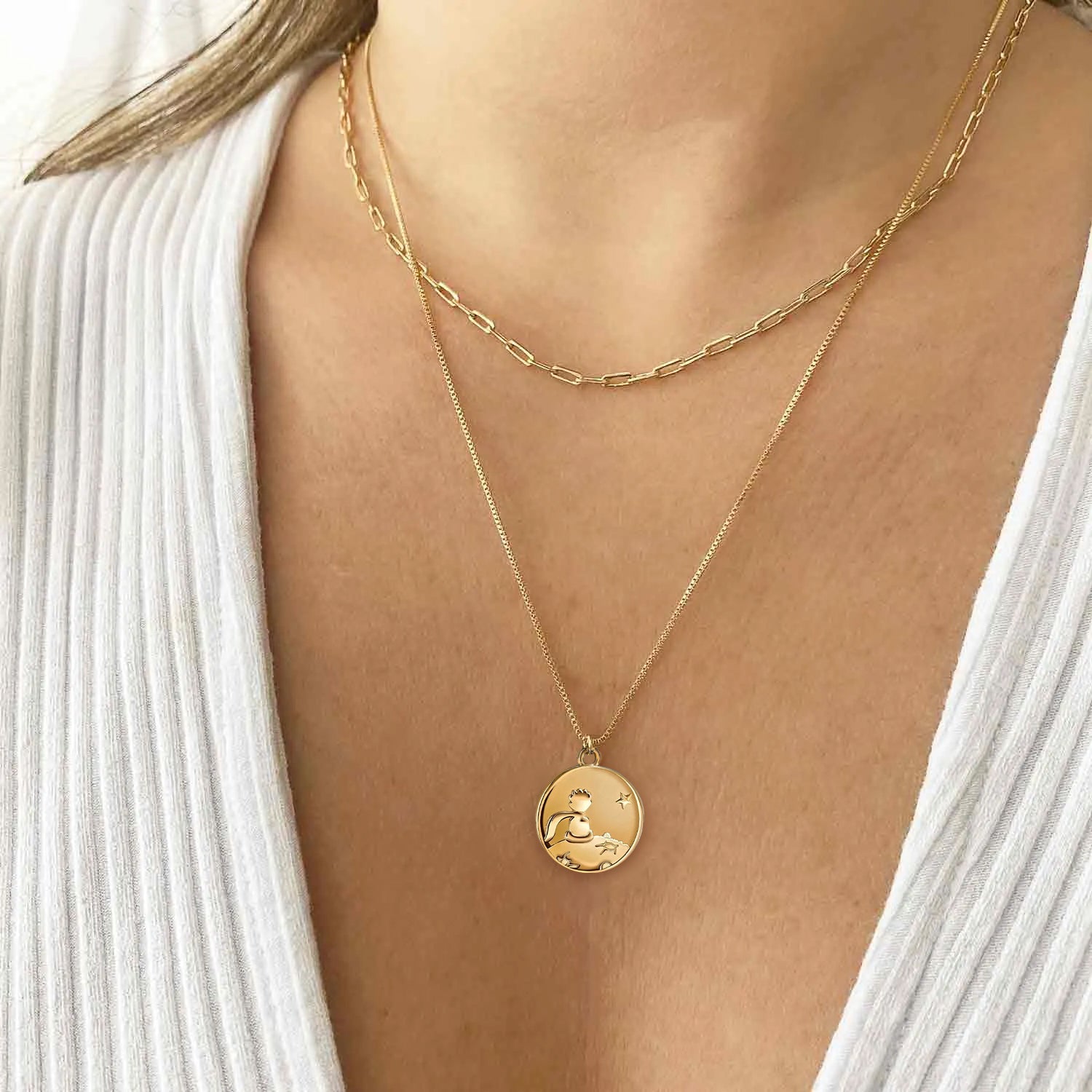 Collar relicario para mujer