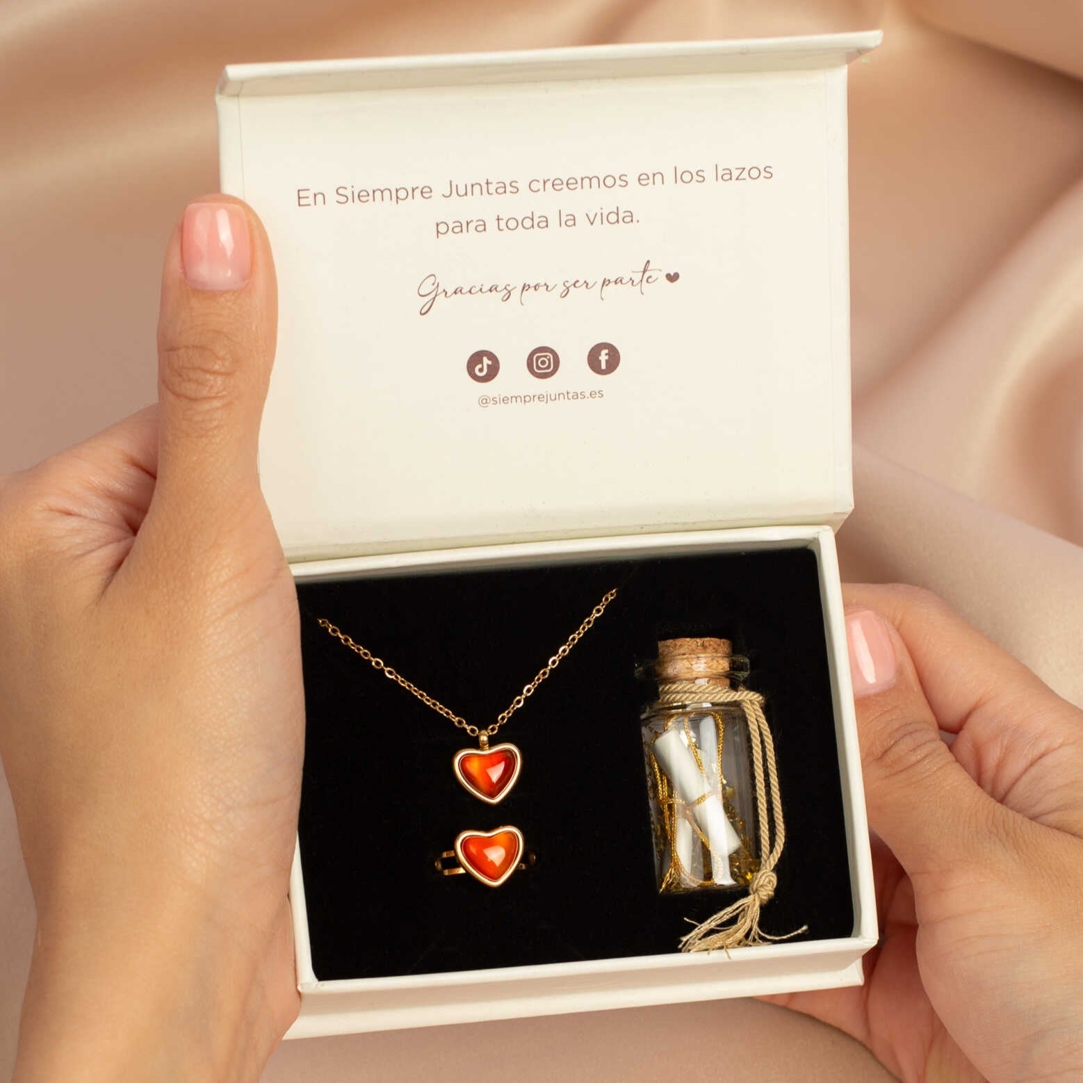 anillo cornalina