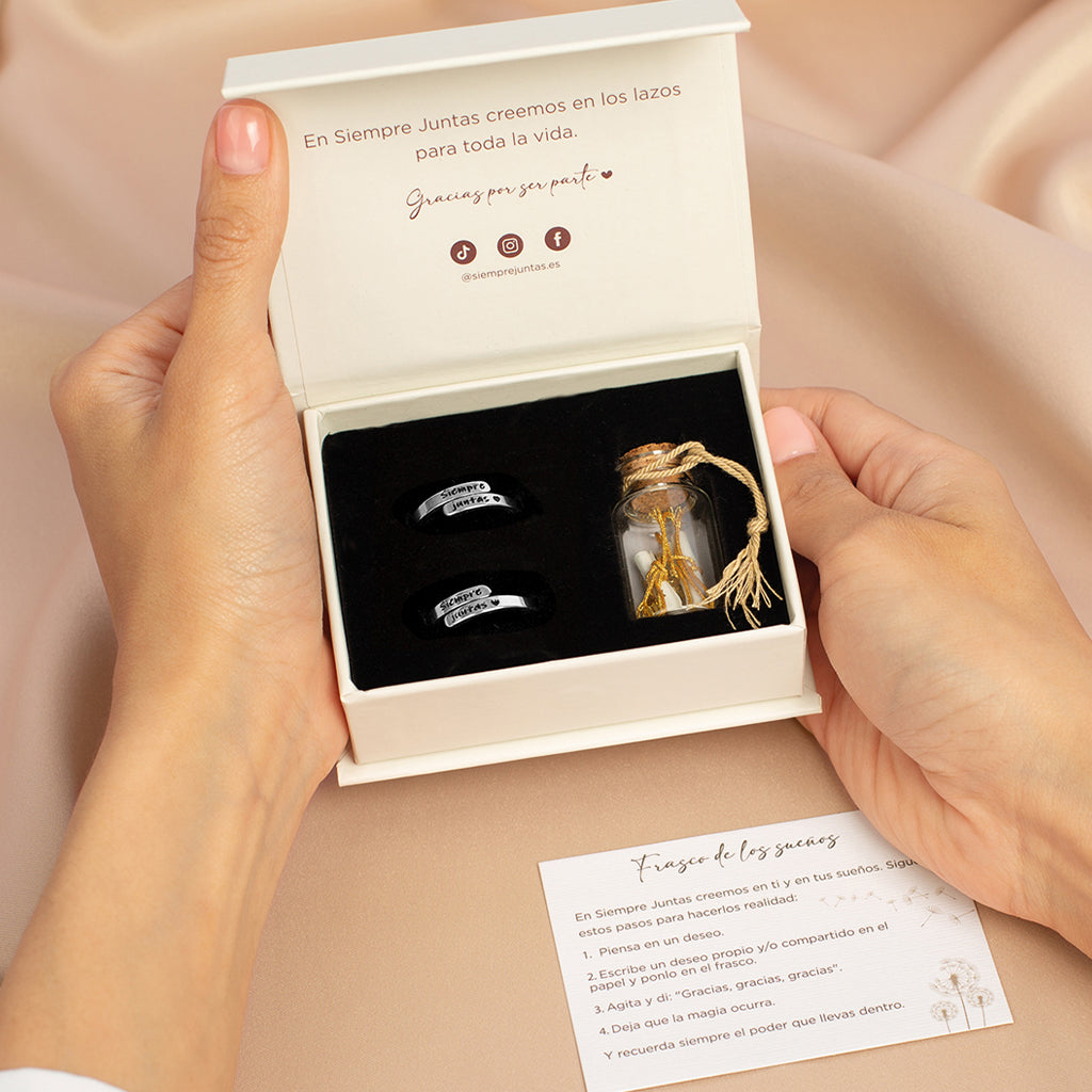 Pack anillos + pulseras siempre juntas