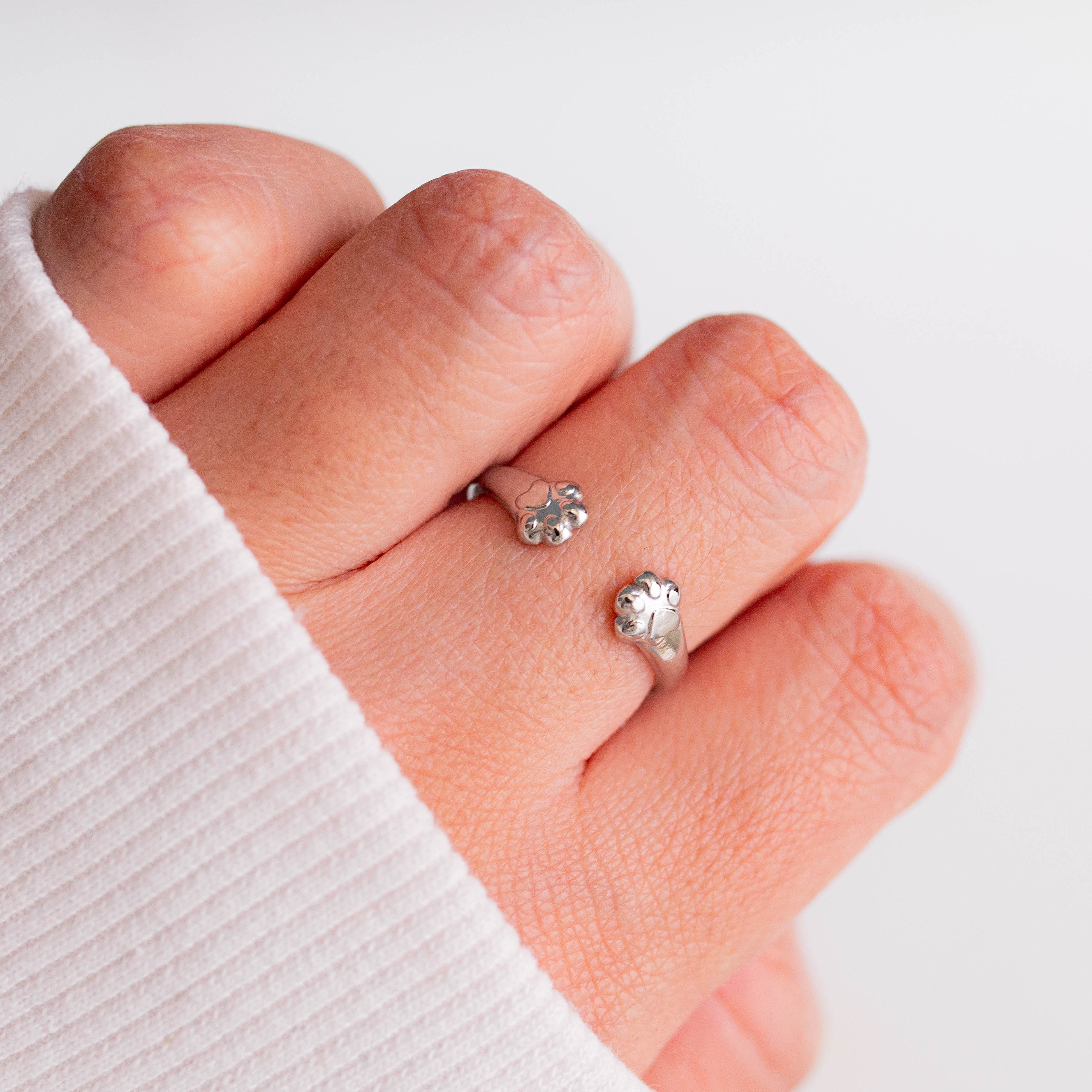 El amor entre animales y personas en forma de anillo