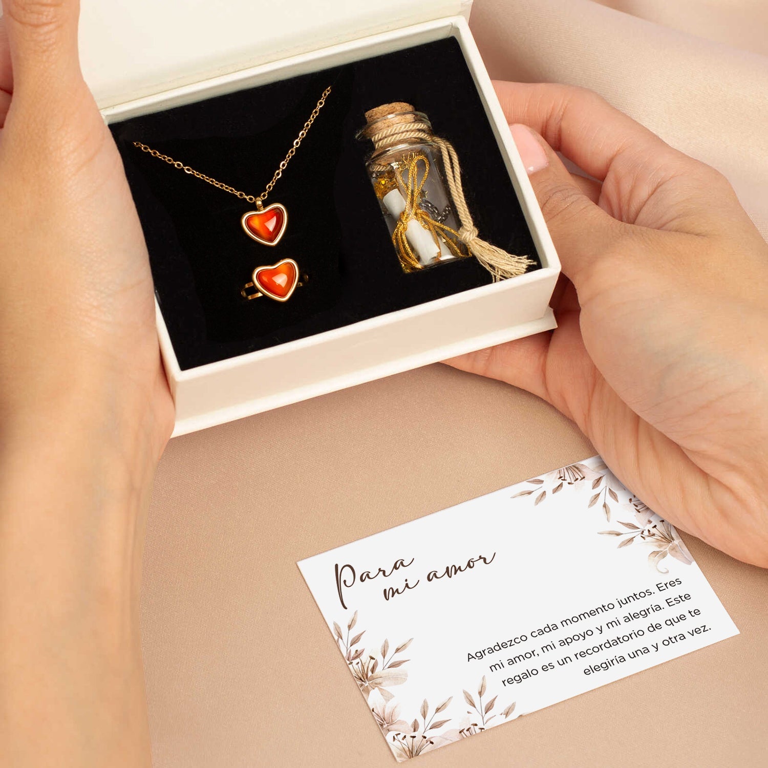 Joyas mujer cornolina