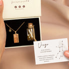 Collar constelación zodiaco signo Virgo